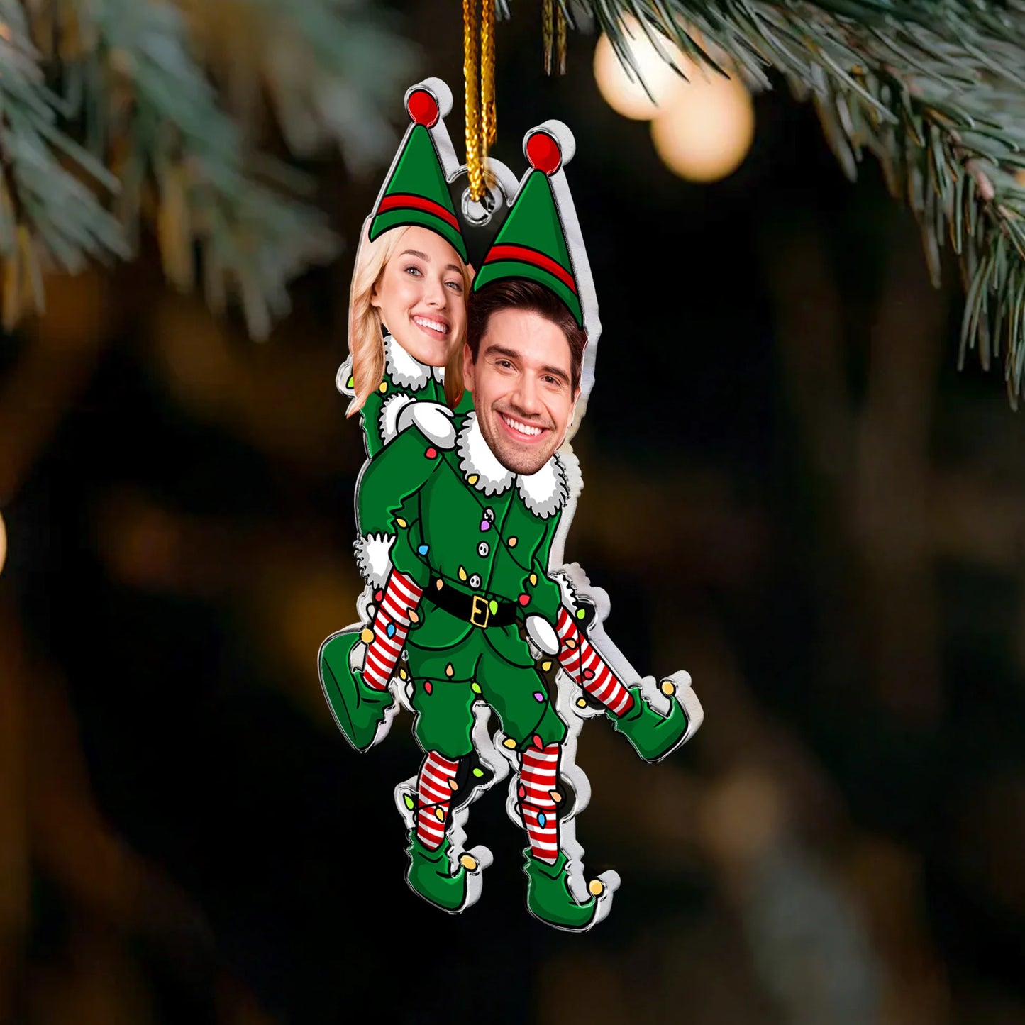 Personalisierter Weihnachtsschmuck – Weihnachtswichtel