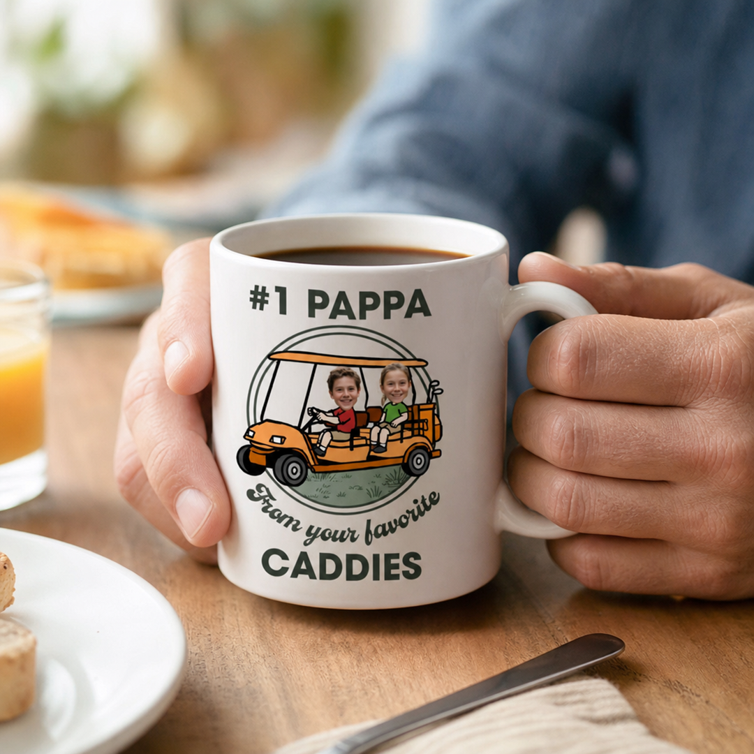 Personalisierte Tasse – Geschenk von deinen Lieblings-Caddies