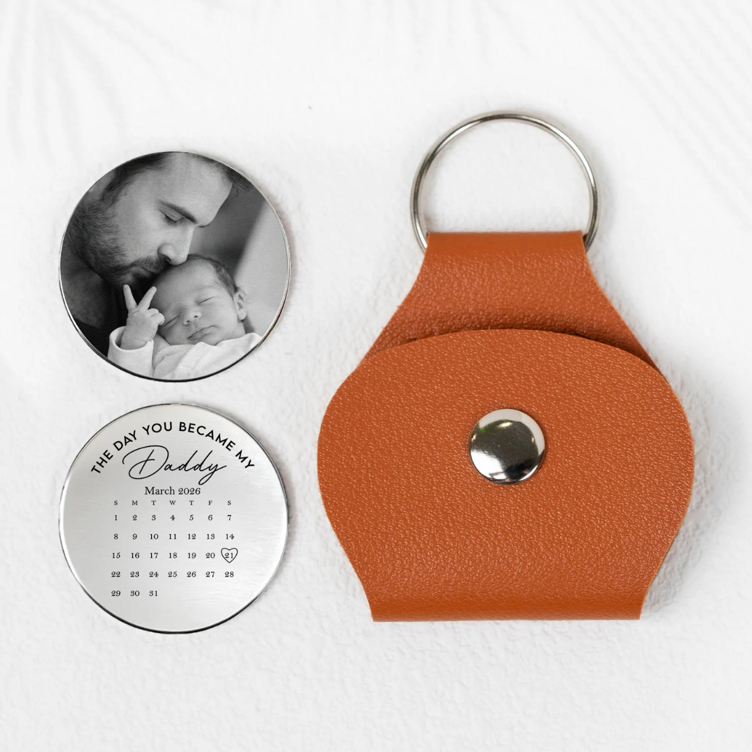 Personalisierter Pocket Hug – Der Tag, an dem du mein Papa wurdest