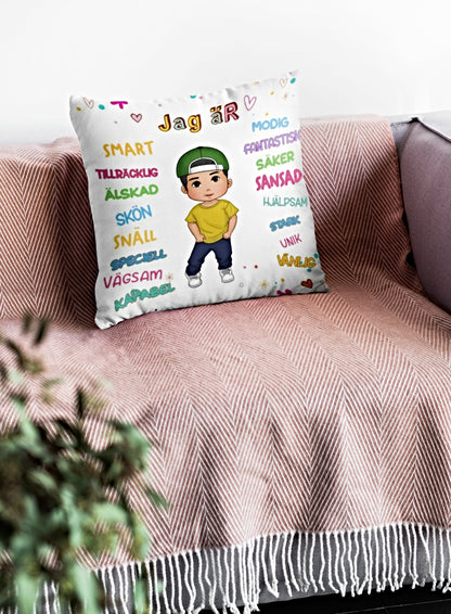 Personalisierter Kissenbezug – Affirmations-Kissen
