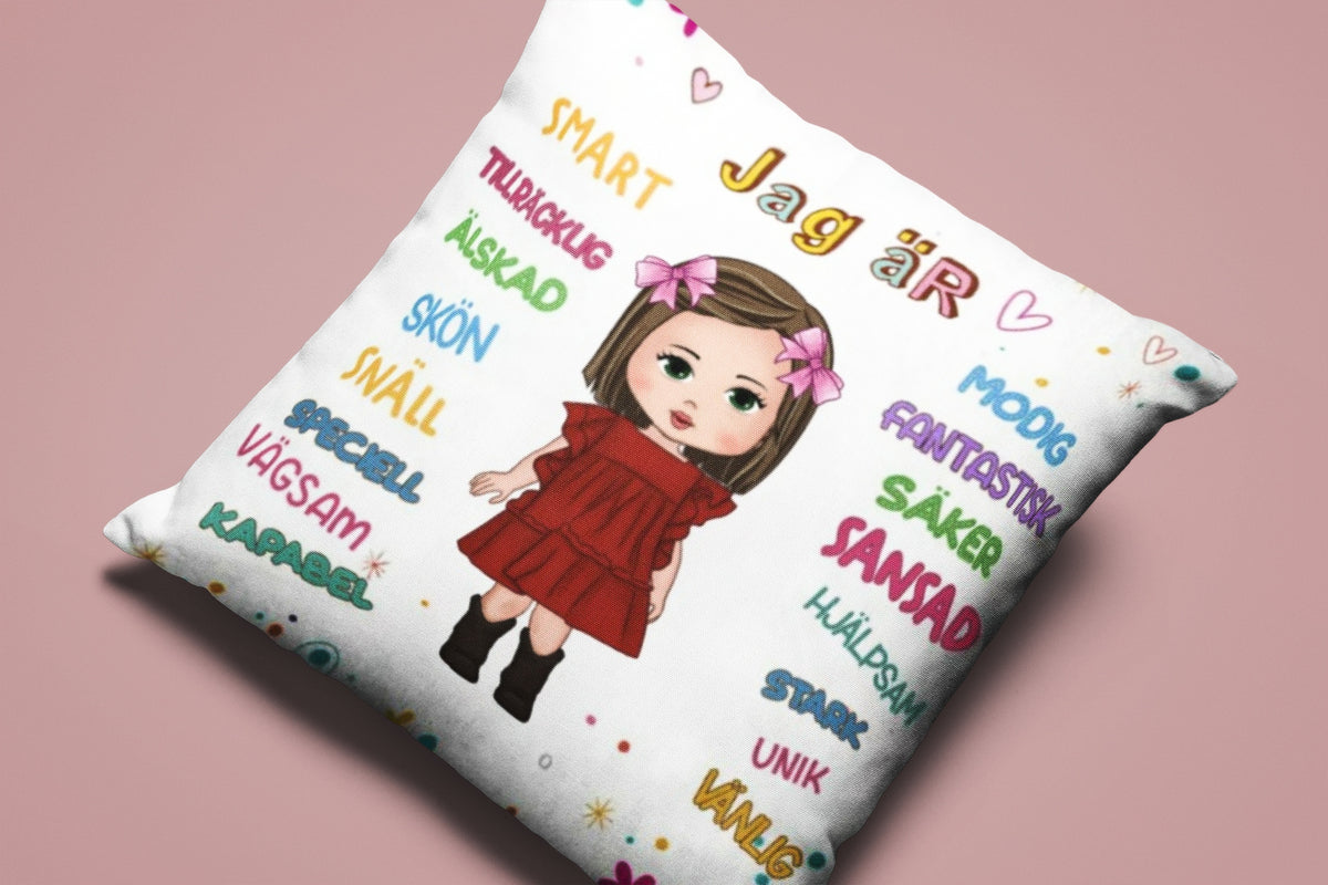 Personalisierter Kissenbezug – Affirmations-Kissen