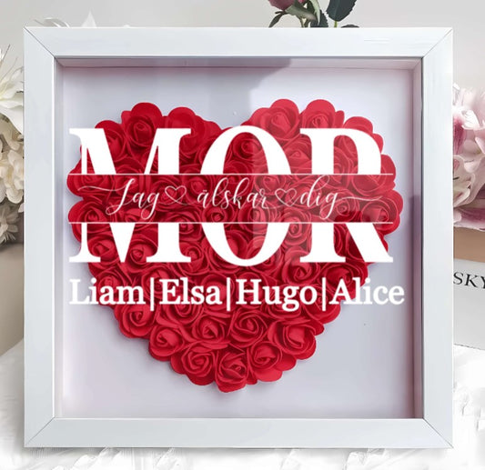 Personalisierter Blumenkasten für Mama