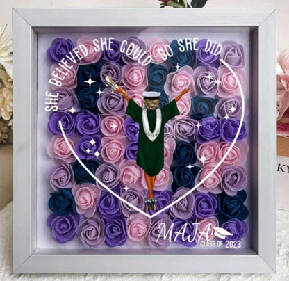 Personalisierter Blumenkasten – Abschluss/Abitur