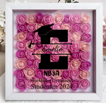 Personalisierter Blumenkasten – Buchstabe