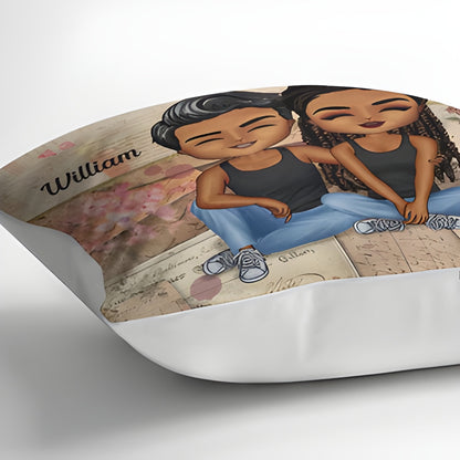 Personalisierter Kissenbezug – Together Since