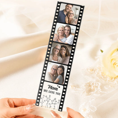 Personalisiertes Acrylschild – Fotofilmstreifen