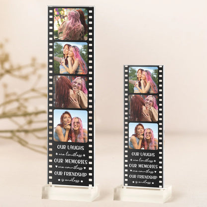 Personalisiertes Acrylschild – Fotofilmstreifen