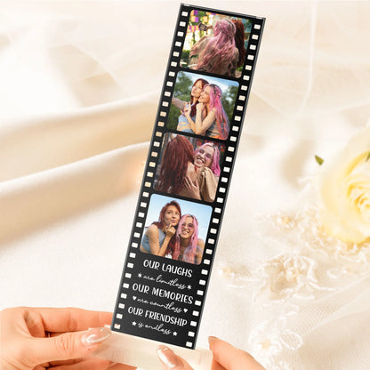 Personalisiertes Acrylschild – Fotofilmstreifen