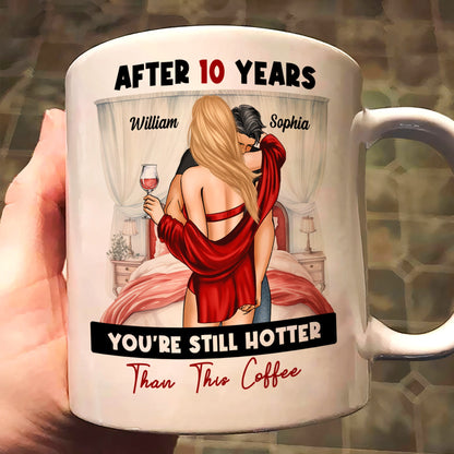 Personalisierte Tasse – Heißer als der Kaffee