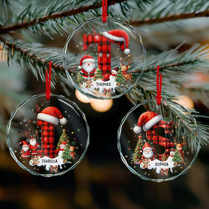 Personalisierter Weihnachtsschmuck – Weihnachtsalphabet