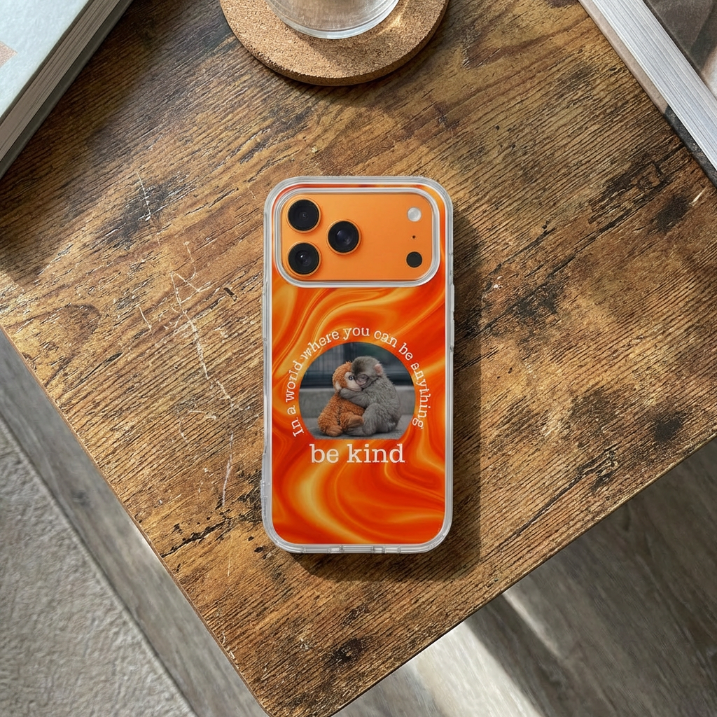 Personalisierte Handyhülle – Baby Punch Monkey