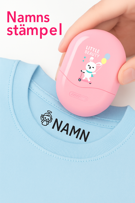 Personalisierter Namensstempel für Kinder