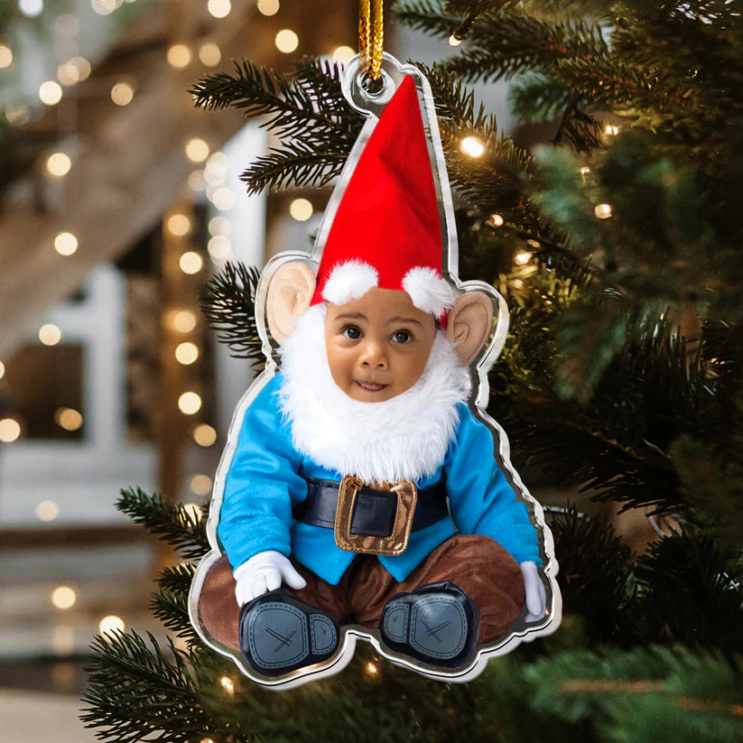 Personalisierte Weihnachtsdeko – Lustige Figur
