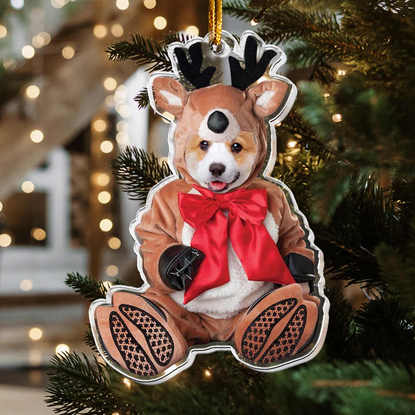 Personalisierte Weihnachtsdeko – Lustige Figur