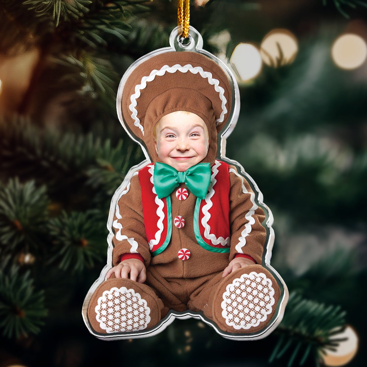 Personalisierte Weihnachtsdeko – Lustige Figur