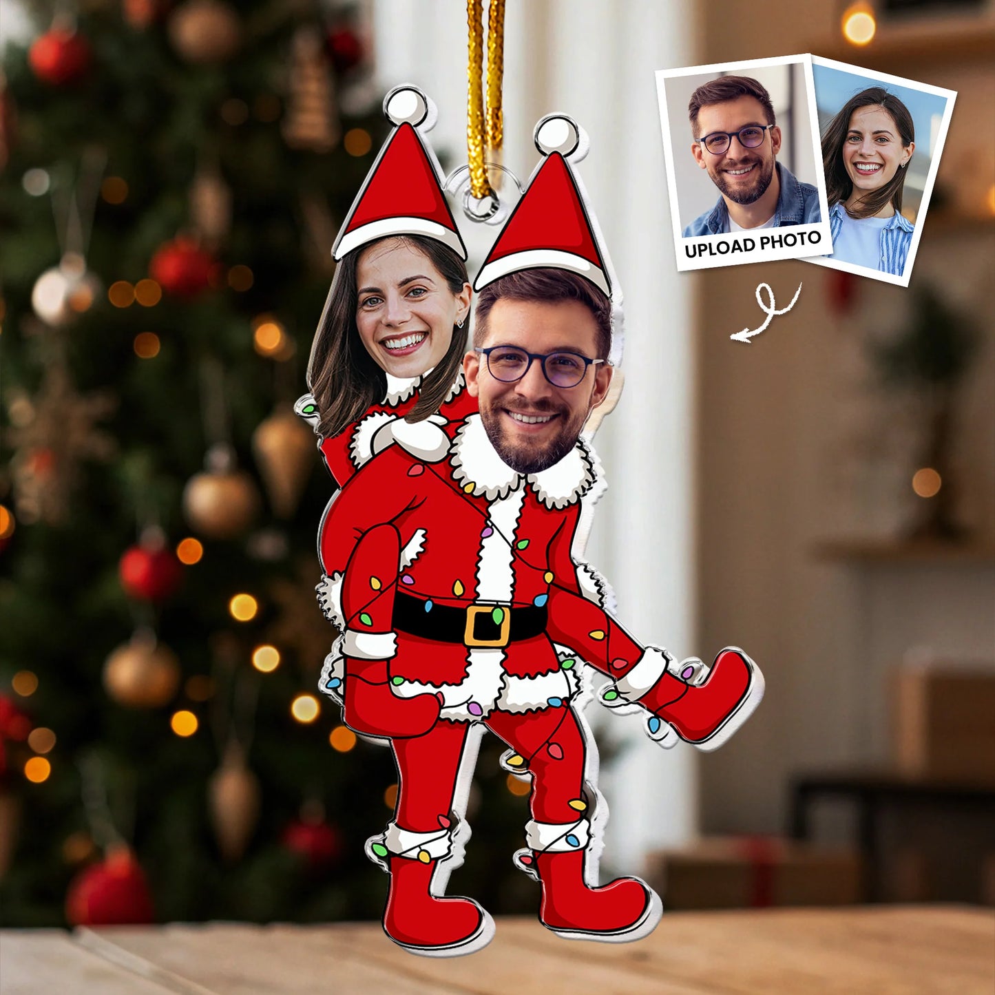 Personalisierter Weihnachtsschmuck – Weihnachtswichtel