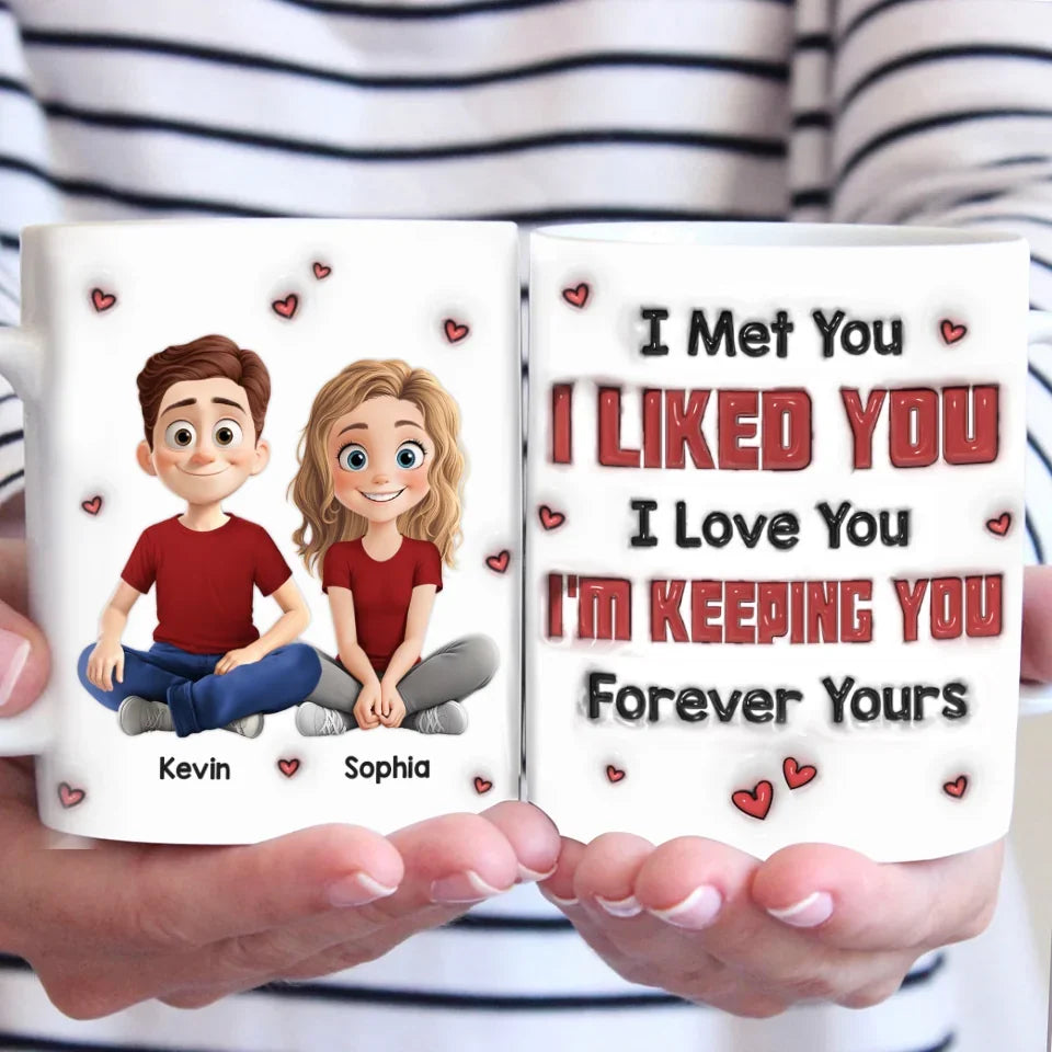 Personalisierte Tasse – Mein Schatz