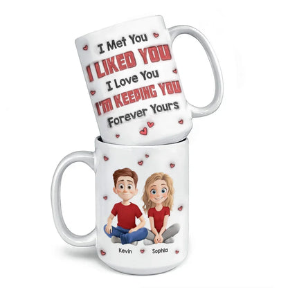 Personalisierte Tasse – Mein Schatz