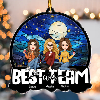 Personalisierte Weihnachtsdeko – Best Team Ever