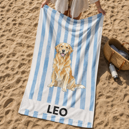 Personalisiertes Handtuch – Geschenk für Tierliebhaber