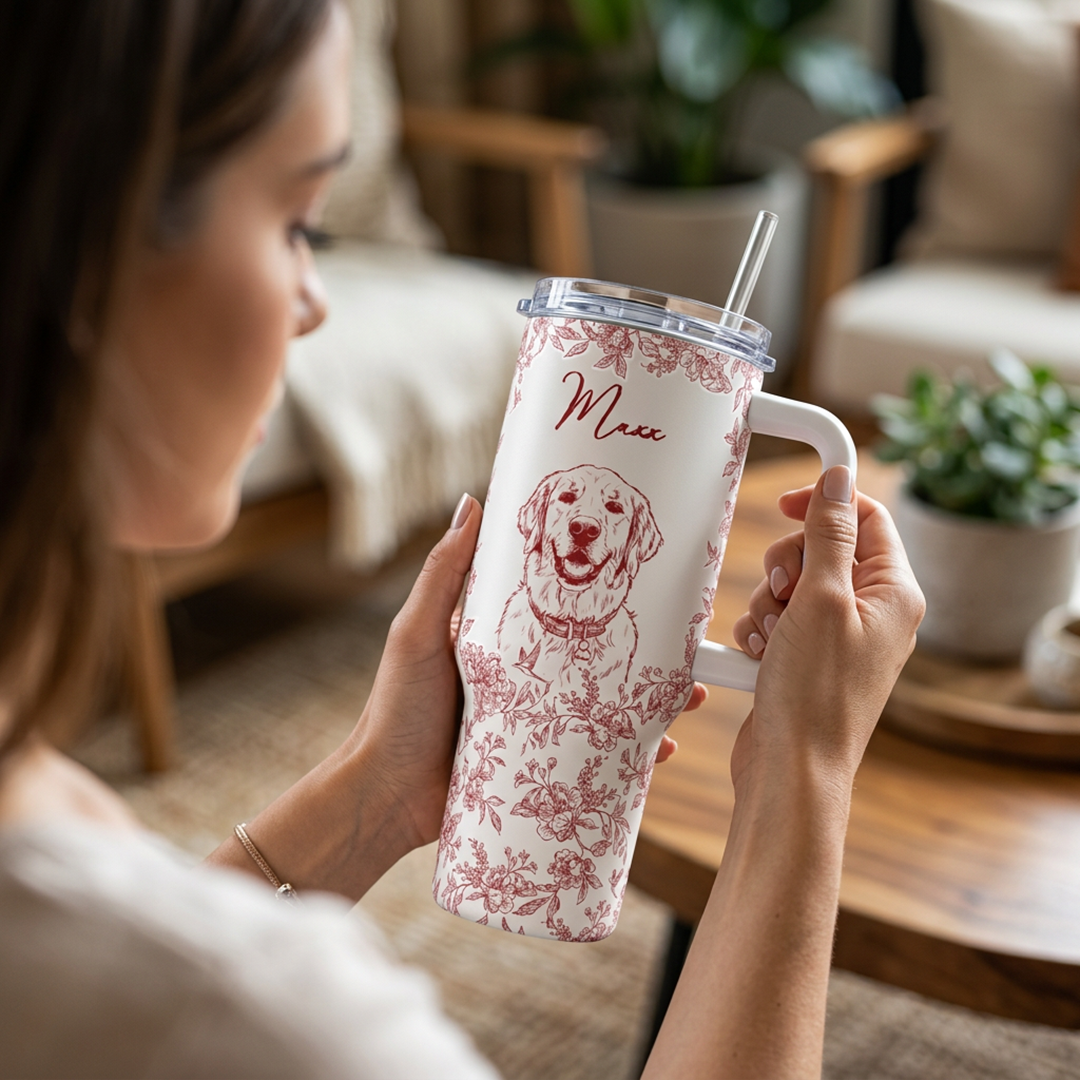 Personalisierter Thermobecher – Für Tierliebhaber