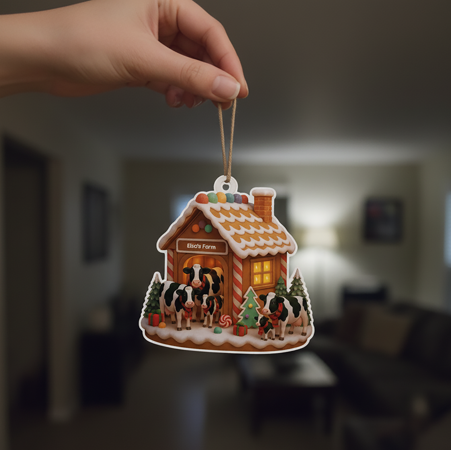 Personalisierte Weihnachtsdeko – Das Leben ist besser mit Muh