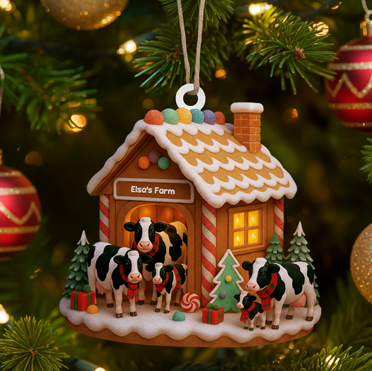Personalisierte Weihnachtsdeko – Das Leben ist besser mit Muh