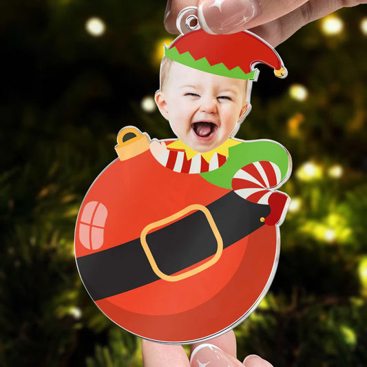 Personalisierte Weihnachtsdeko – Eigenes Foto