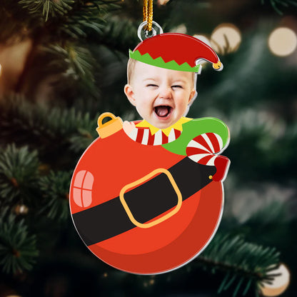 Personalisierte Weihnachtsdeko – Eigenes Foto