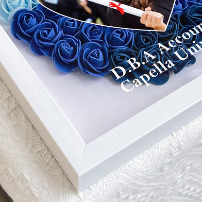 Personalisierter Blumenkasten – Abschluss/Abitur mit Foto