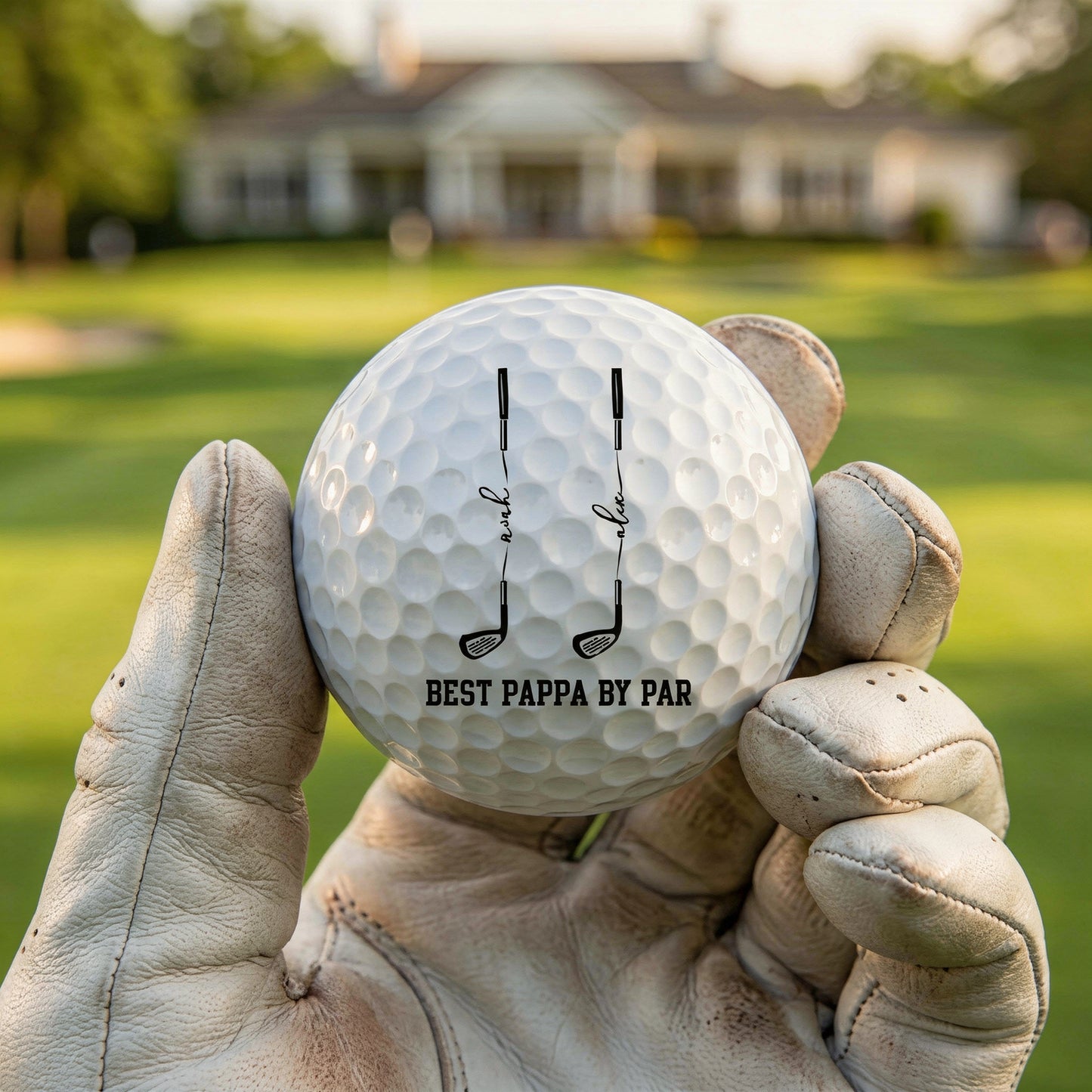 Personalisierter Golfball – Best Papa by Par