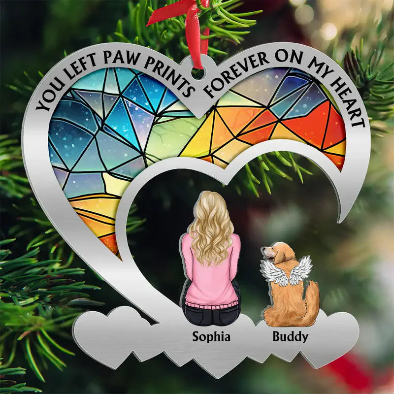 Personalisierter Weihnachtsschmuck – Erinnerungs- und Beileidsgeschenk für Haustiere