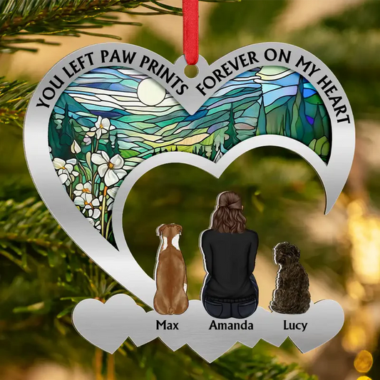 Personalisierter Weihnachtsschmuck – Erinnerungs- und Beileidsgeschenk für Haustiere