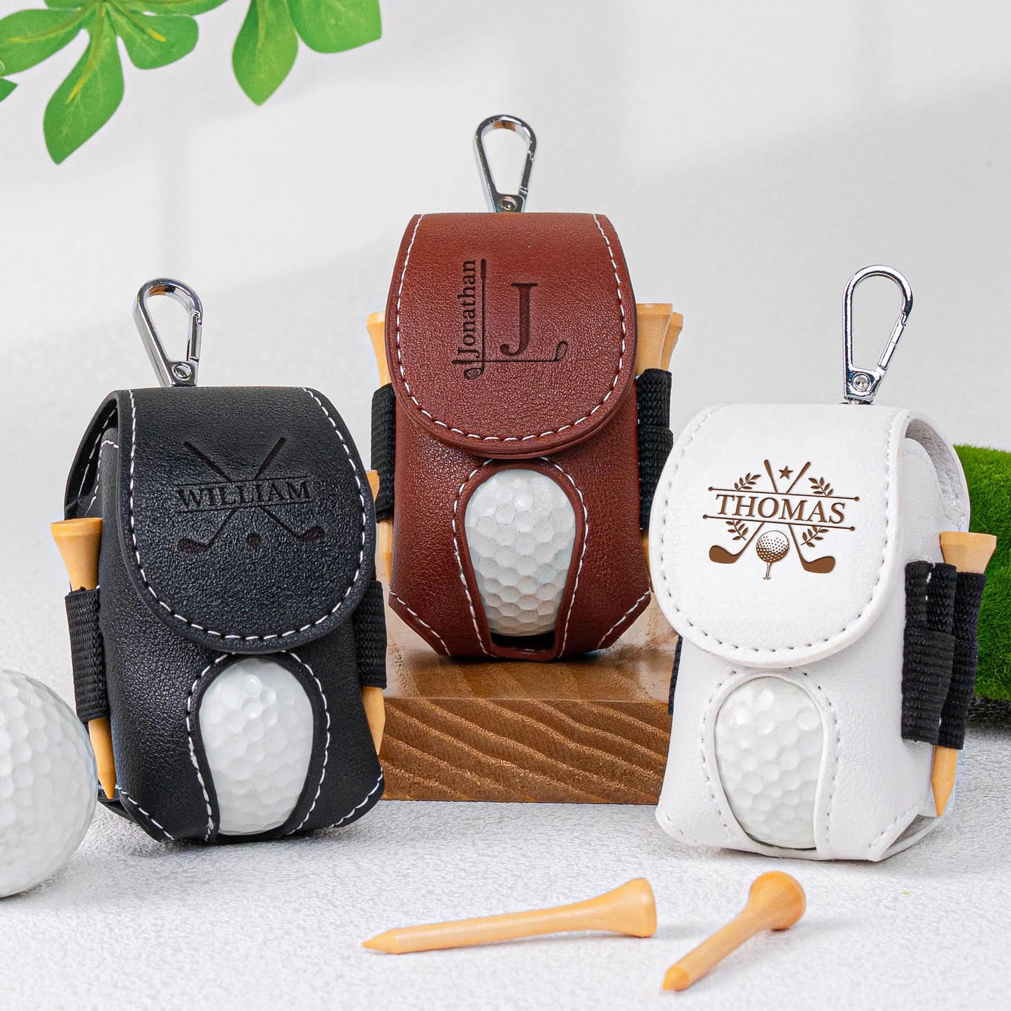 Personalisierter Golfballhalter – Für Golfliebhaber