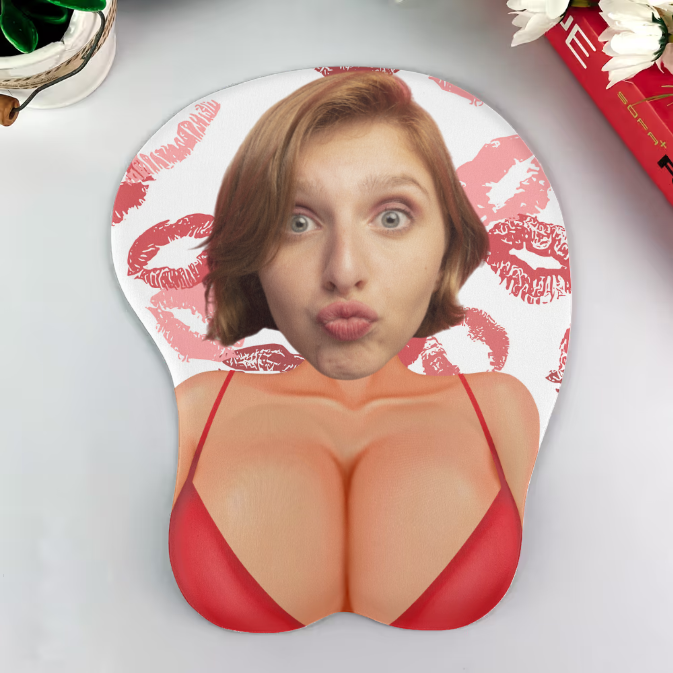 Personalisiertes 3D-Mauspad mit Foto – Für sie