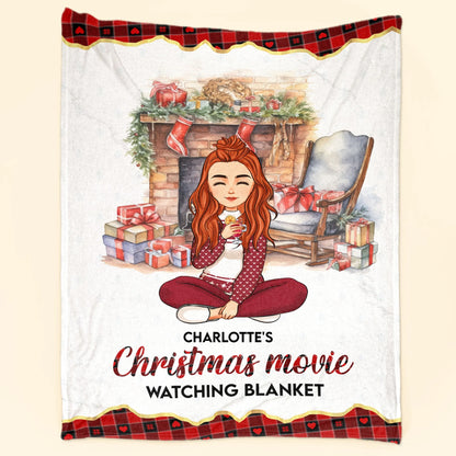 Personalisierte Decke – Meine Weihnachtsfilm-Decke