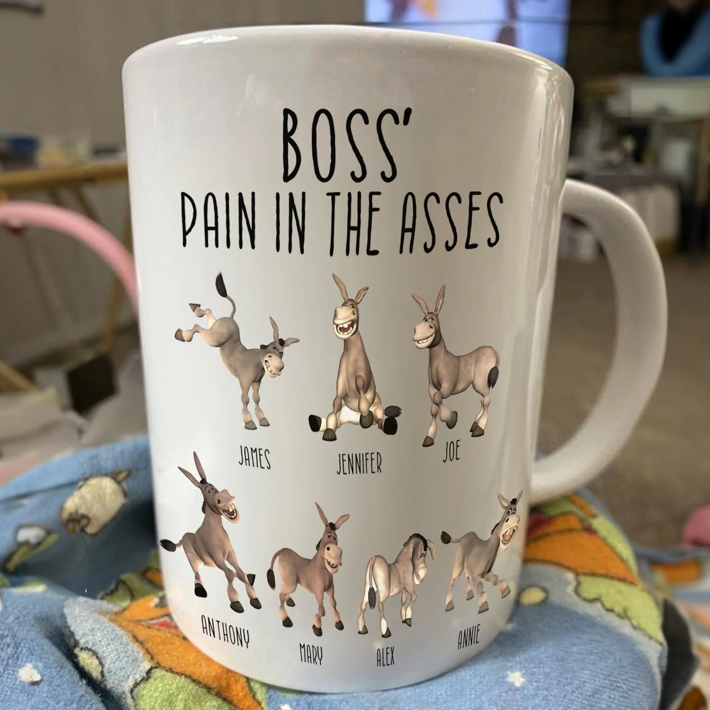 Personalisierte Tasse – Lustiges Geschenk für den Chef