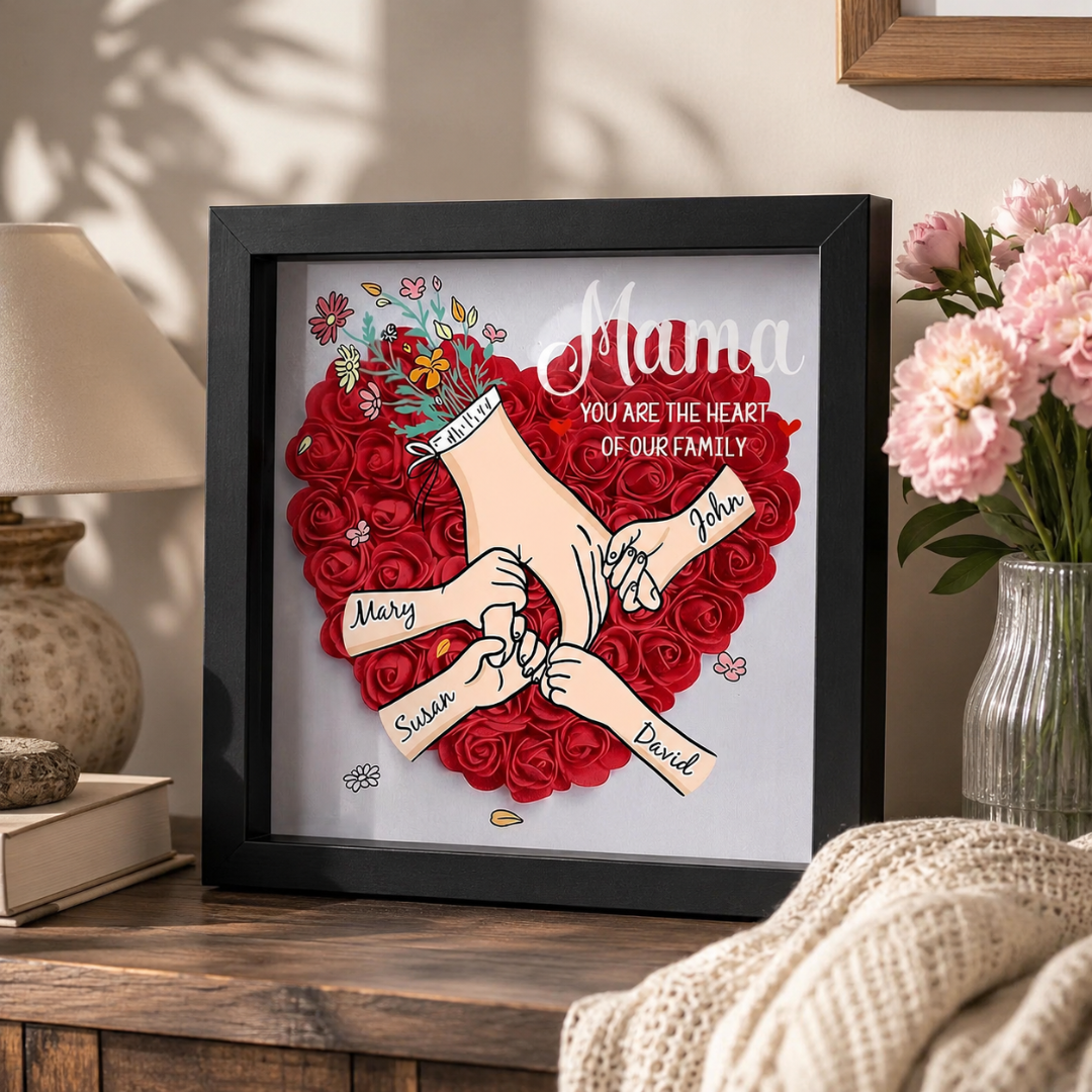 Personalisierter Blumenkasten – Für Mama und Oma