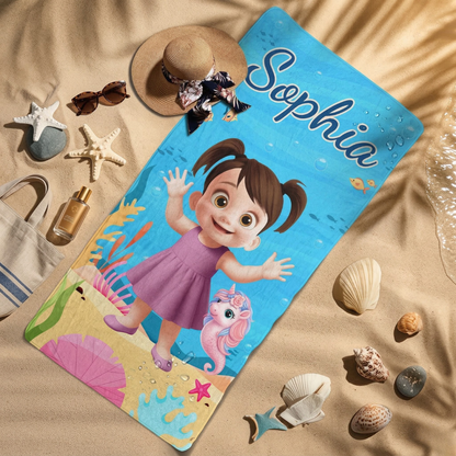 Personalisiertes Handtuch – Geliebtes Kind