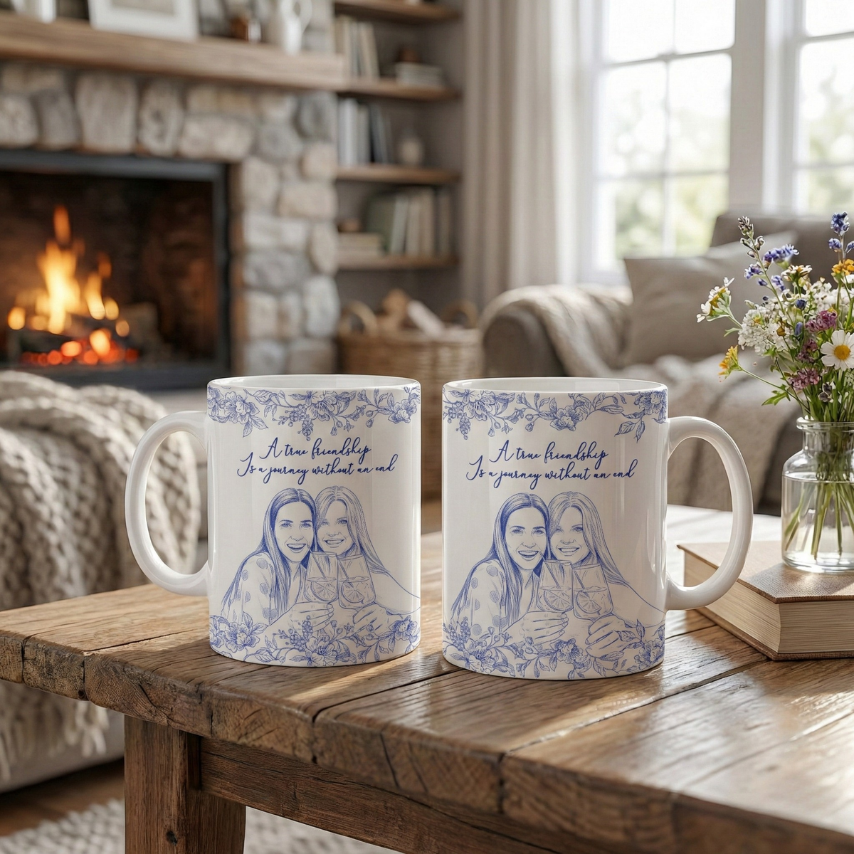 Personalisierte Tasse – Geschenk für Freunde