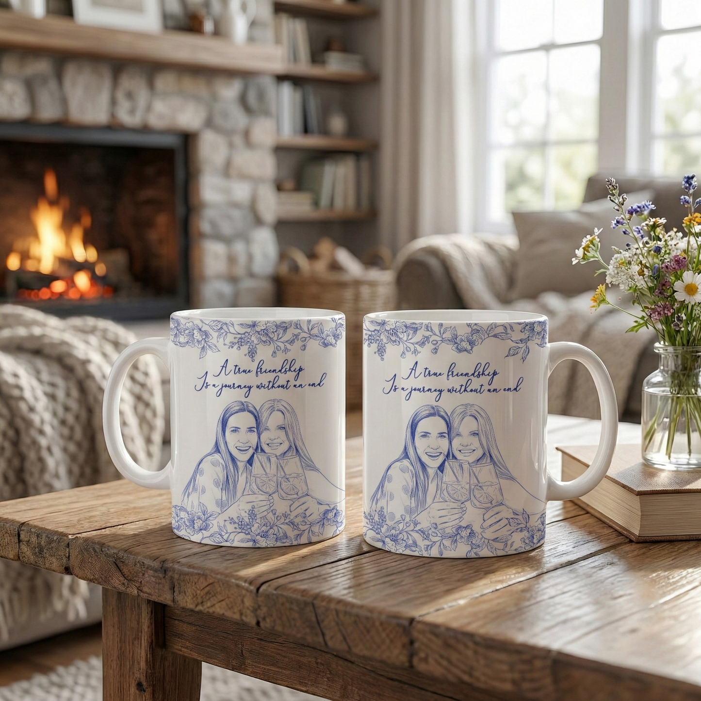 Personalisierte Tasse – Geschenk für Freunde