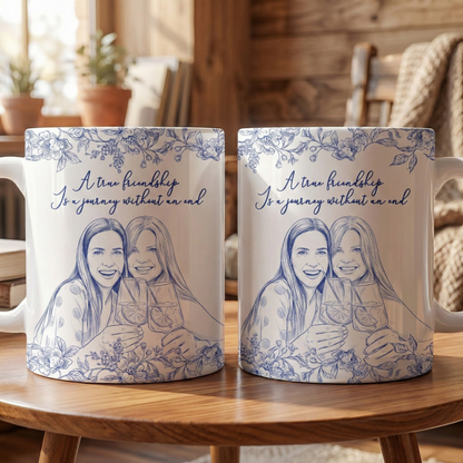 Personalisierte Tasse – Geschenk für Freunde