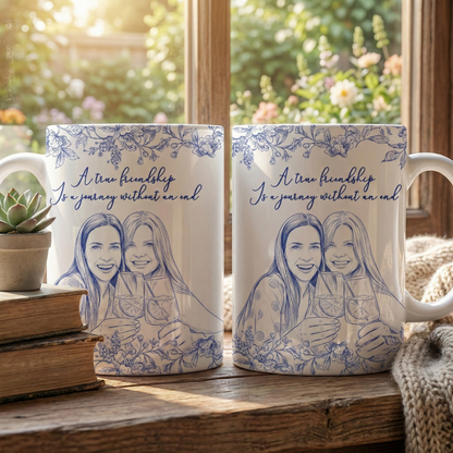 Personalisierte Tasse – Geschenk für Freunde