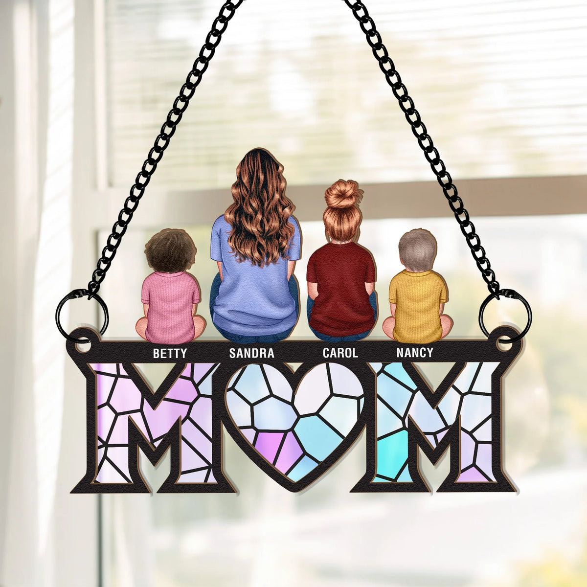 Personalisierter Sonnenfänger – Die Liebe zwischen Mutter und Kind