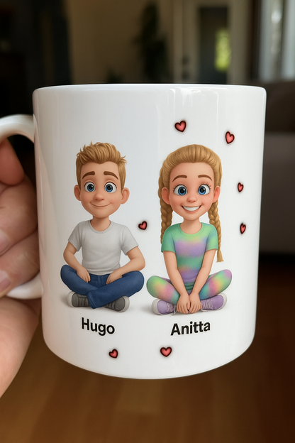 Personalisierte Tasse – Mein Schatz
