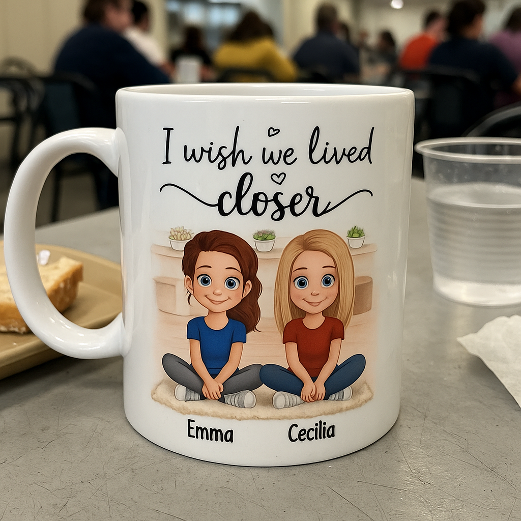 Personalisierte Tasse – Geschenk für beste Freundinnen, Schwester