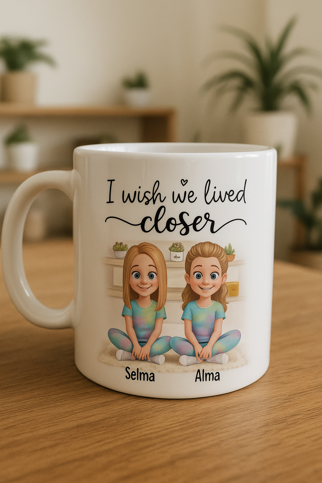 Personalisierte Tasse – Geschenk für beste Freundinnen, Schwester
