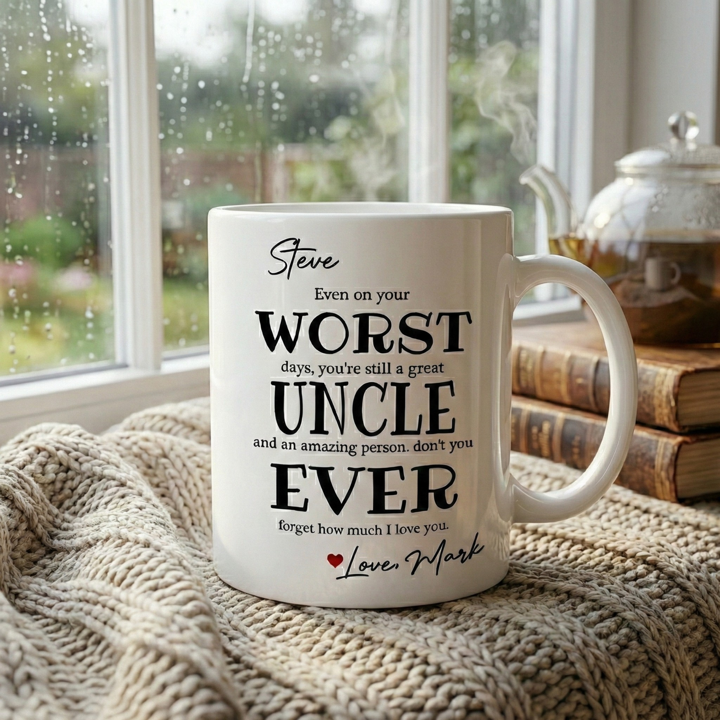 Personalisierte Tasse – Lustiges Geschenk für die Familie