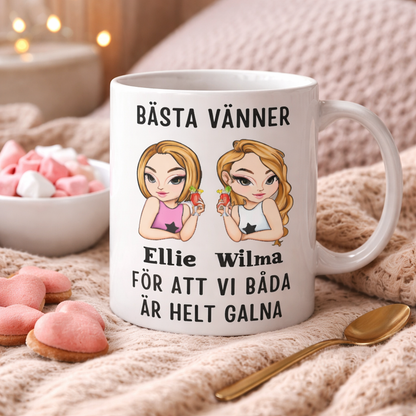 Personalisierte Tasse – Freundschaftsgeschenk