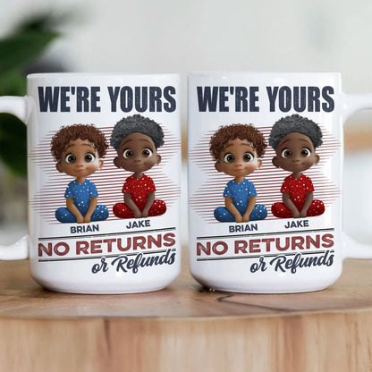 Personalisierte Tasse – Wir sind eure